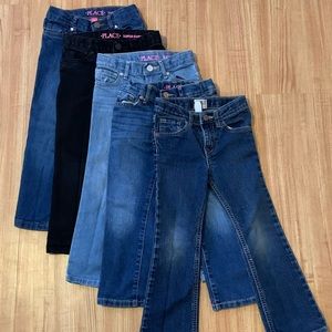Children place girls jeans lot